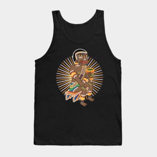 COQUERO COCA CHEWER CAPULÍ NARIÑO COLOMBIA - full colour Tank Top